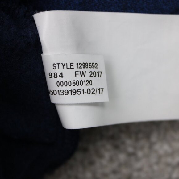 Under Armour Hoodie Womens Large Blue UA Threadborne Fleece Hooded Sweatshirt - Picture 10 of 13